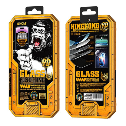 For iPhone 13 Pro WK WTP-070 King Kong Vacha 9D Curved AR Frosted Tempered Glass Film(Black) by WK
