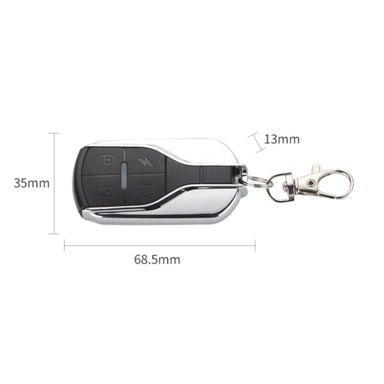 315MHz Copy Code 2pcs For Maserati Four-button Anti-theft Alarm Wireless Key Remote Control by buy2fix