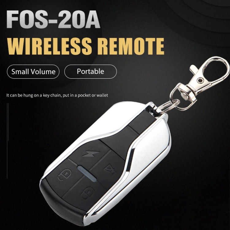 315MHz Copy Code 2pcs For Maserati Four-button Anti-theft Alarm Wireless Key Remote Control by buy2fix