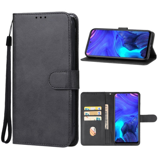 For Infinix Note 30 Leather Phone Case(Black) - Infinix Cases by buy2fix | Online Shopping UK | buy2fix