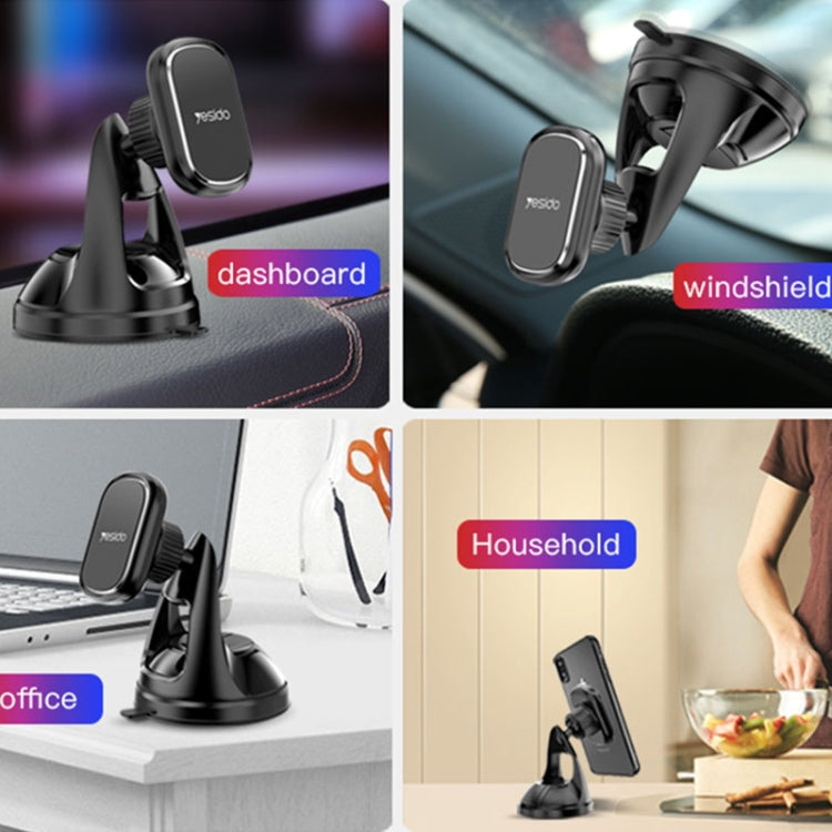 Yesido C72 Car Strong Magnetic Phone Holder(Black) -  by Yesido | Online Shopping UK | buy2fix