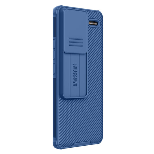 For Xiaomi Redmi Note 13 Pro+ 5G NILLKIN CamShield Pro PC Phone Case(Blue) by NILLKIN