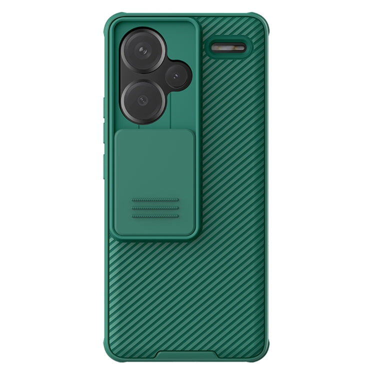 For Xiaomi Redmi Note 13 Pro+ 5G NILLKIN CamShield Pro PC Phone Case(Green) by NILLKIN