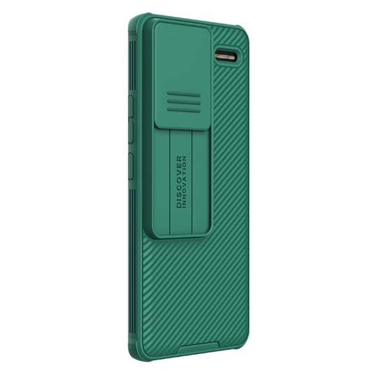 For Xiaomi Redmi Note 13 Pro+ 5G NILLKIN CamShield Pro PC Phone Case(Green) by NILLKIN