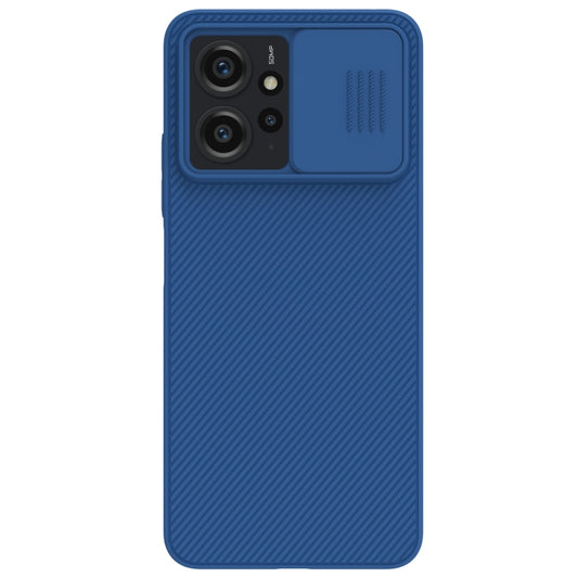 For Xiaomi Redmi Note 12 4G Global NILLKIN Black Mirror Series Camshield PC Phone Case(Blue) - Note 12 Cases by NILLKIN | Online Shopping UK | buy2fix