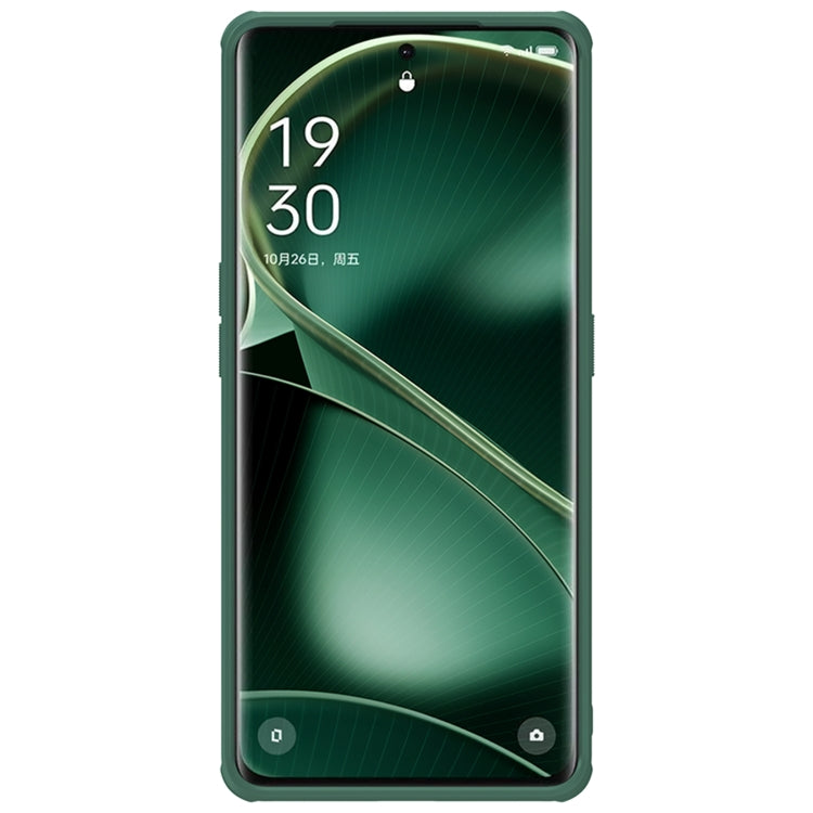 For OPPO Find X6 NILLKIN Frosted Shield Pro PC + TPU Phone Case(Green) by NILLKIN