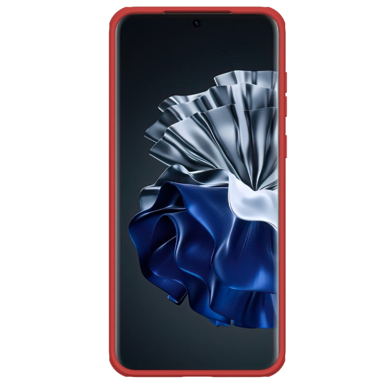 For Huawei P60 Pro / P60 NILLKIN Frosted Shield Pro PC + TPU Phone Case(Red) - Huawei Cases by NILLKIN | Online Shopping UK | buy2fix