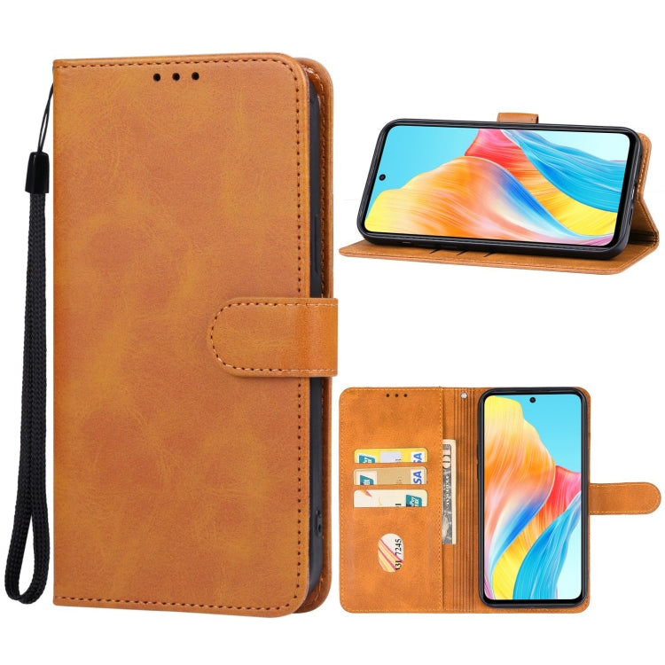 For Huawei nova 11i Leather Phone Case(Brown) - Huawei Cases by buy2fix | Online Shopping UK | buy2fix