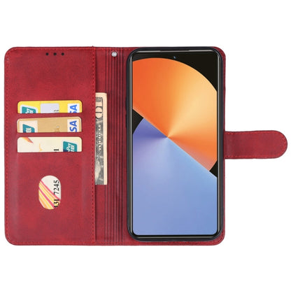 For Infinix Note 30 Pro Leather Phone Case(Red) - Infinix Cases by buy2fix | Online Shopping UK | buy2fix