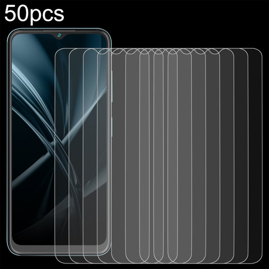 For Lava Yuva 2 50pcs 0.26mm 9H 2.5D Tempered Glass Film