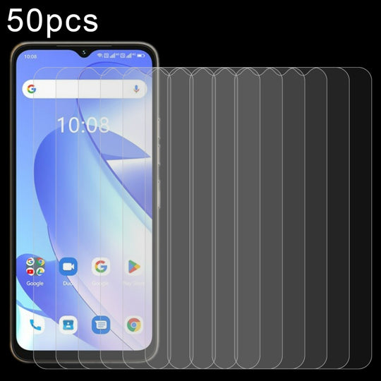 For Umidigi G3 Max 50pcs 0.26mm 9H 2.5D Tempered Glass Film