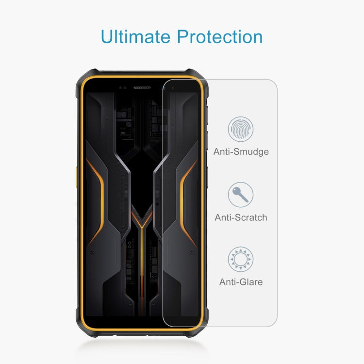 For Ulefone Armor X12 Pro 50pcs 0.26mm 9H 2.5D Tempered Glass Film - Ulefone Tempered Glass by buy2fix | Online Shopping UK | buy2fix