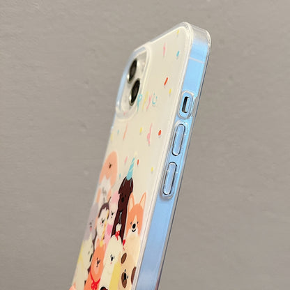 For iPhone 11 Pro Max IMD Cute Animal Pattern Phone Case(Dog) - iPhone 11 Pro Max Cases by buy2fix | Online Shopping UK | buy2fix