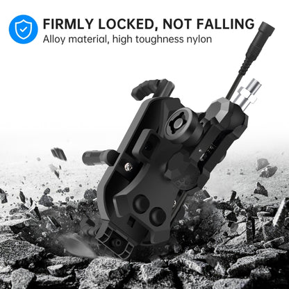 WUPP ZH-1848B1 15W Motorcycle Wireless Fast Charging Phone Navigation Holder, Style:M8 Ball Joint by WUPP