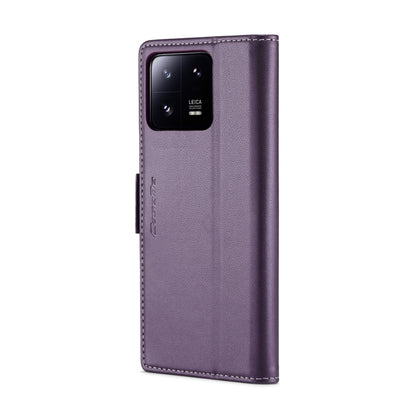 For Xiaomi 13 Pro CaseMe 023 Butterfly Buckle Litchi Texture RFID Anti-theft Leather Phone Case(Pearly Purple) - 13 Pro Cases by CaseMe | Online Shopping UK | buy2fix