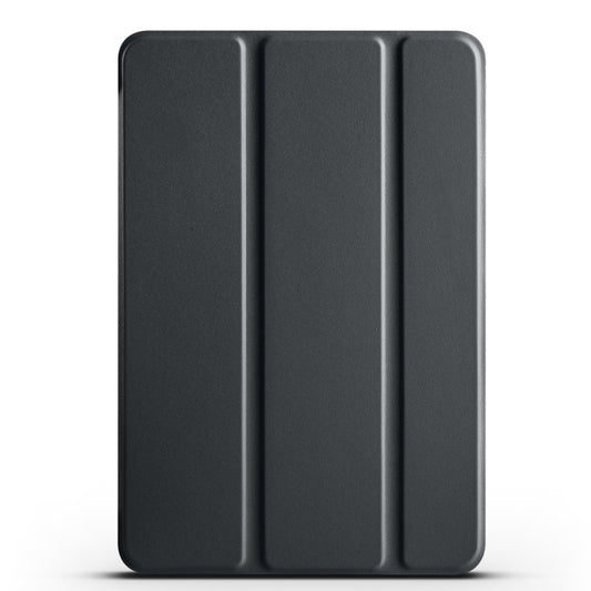 For iPad mini 5 / 4 / 3 / 2 / 1 3-folding TPU Horizontal Flip Leather Tablet Case with Holder(Black) by buy2fix