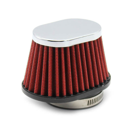 60mm XH-UN073 Mushroom Head Style Car Modified Air Filter Motorcycle Exhaust Filter(Red) by buy2fix