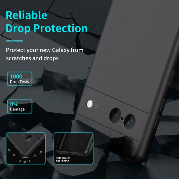 For Google Pixel 8 MagSafe Magnetic Liquid Silicone Phone Case(Black) by buy2fix