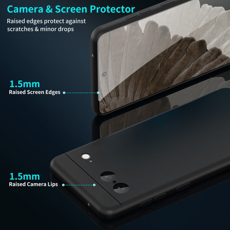 For Google Pixel 8 MagSafe Magnetic Liquid Silicone Phone Case(Black) by buy2fix