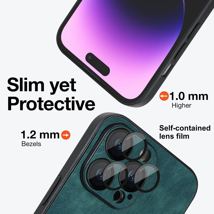 For iPhone 11 Pro Max Skin Feel Leather MagSafe Magnetic Phone Case(Green) by buy2fix