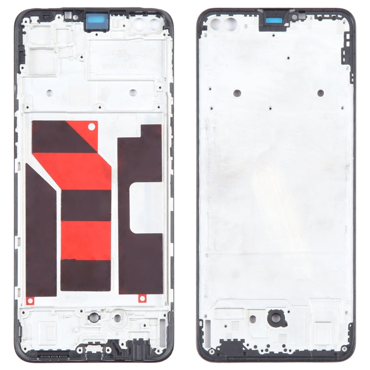 For OPPO Reno4 4G Original Front Housing LCD Frame Bezel Plate - Frame Bezel Plate by buy2fix | Online Shopping UK | buy2fix