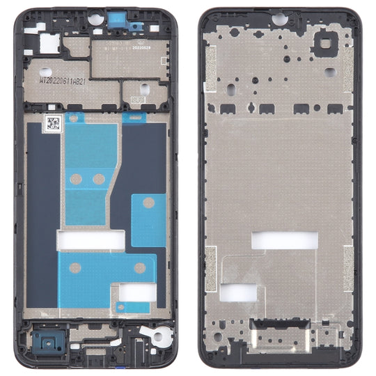 Pour Realme C30, boîtier avant d'origine, cadre LCD, plaque de lunette