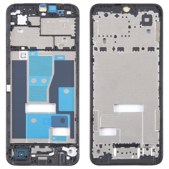 Pour Realme C33, boîtier avant d'origine, cadre LCD, plaque de lunette