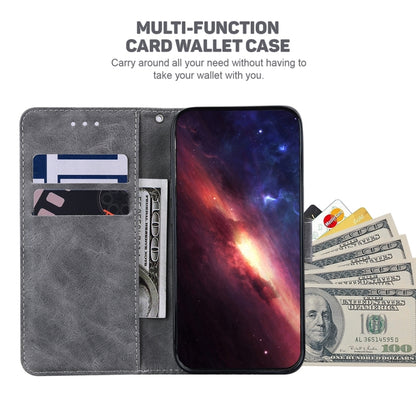 For Tecno Pova 5 Geometric Embossed Leather Phone Case(Grey) by buy2fix
