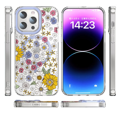 For iPhone 11 Pro Max MagSafe Magnetic TPU Phone Case(Little Flower) - iPhone 11 Pro Max Cases by buy2fix | Online Shopping UK | buy2fix