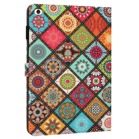 For iPad mini 5 / 4 / 3 / 2 / 1 Painted Leather Smart Tablet Case(Ethnic Style) by buy2fix