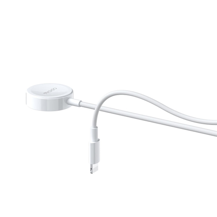 Yesido CA112 For Apple Watch USB-C / Type-C Wireless Magnetic Watch Charger, Cable Length: 1m(White) - Charger / Holder by Yesido | Online Shopping UK | buy2fix