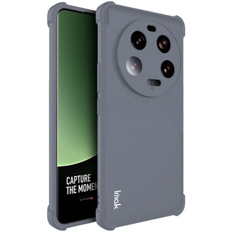 For Xiaomi 13 Ultra 5G imak Shockproof Airbag TPU Phone Case(Matte Grey) - 13 Ultra Cases by imak | Online Shopping UK | buy2fix