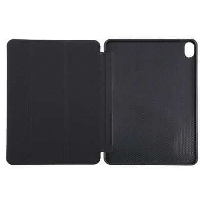 For iPad 10.9 2022 / Air 5 / Air 4 GEBEI 3-folding Holder Shockproof Flip Leather Tablet Case(Black) - iPad 10th Gen 10.9 Cases by GEBEI | Online Shopping UK | buy2fix