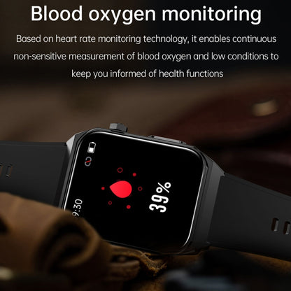 E530 1.91 inch IP68 Waterproof Silicone Band Smart Watch Supports ECG / Non-invasive Blood Sugar(Red) - Smart Watches by buy2fix | Online Shopping UK | buy2fix