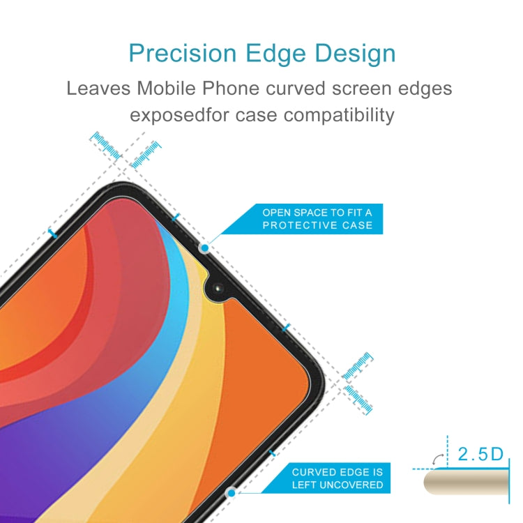 For Vsmart Star 4 50pcs 0.26mm 9H 2.5D Tempered Glass Film by buy2fix