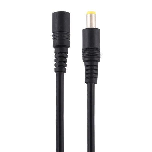 8A 5.5 x 2.5mm Female to Male DC Power Extension Cable, Cable Length:1.5m(Black) by buy2fix