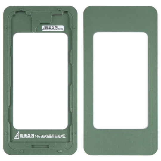 Pour écran LCD iPhone 14 Pro Max avec calibrage de la lunette du cadre, moule fixe