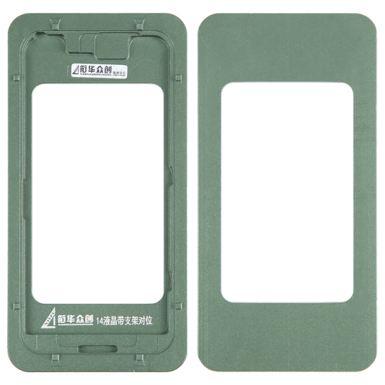 Pour écran LCD iPhone 14 avec moule fixe d'étalonnage de lunette de cadre