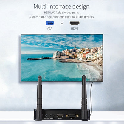 Measy UHD200 Wireless HDMI Transmitter and Receiver, Transmission Distance: 100m - Set Top Box & Accessories by Measy | Online Shopping UK | buy2fix