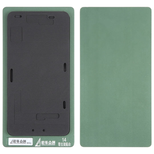 Pour écran LCD iPhone 14 avec cadre, tapis de positionnement, moule fixe