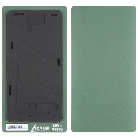 Écran LCD pour iPhone 14 Pro, avec cadre, tapis de positionnement, moule fixe