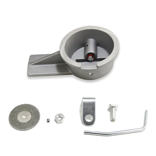 Lime à segments de Piston de précision universelle, roue de coupe en carbure, lime à anneaux 91089408 (argent)