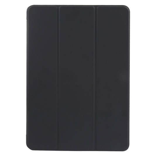 For Huawei MatePad Air 11.5 GEBEI 3-folding Holder Shockproof Flip Leather Tablet Case(Black) by GEBEI