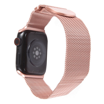 For Apple Watch 6 40mm Milanese Metal Magnetic Watch Band(Pink) by buy2fix