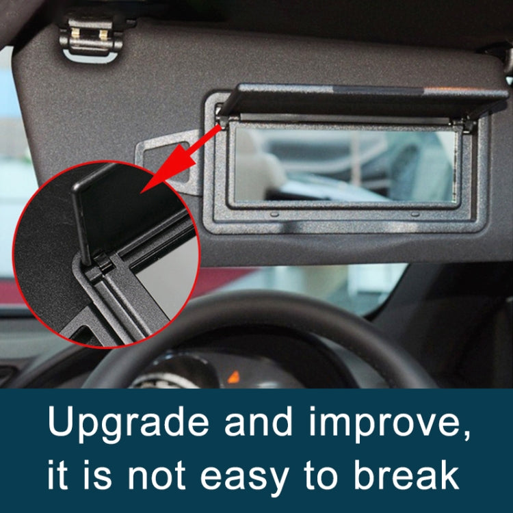 For Mercedes Benz E / CLS Class W212 W218 Left Driving Car Sun Visor Makeup Mirror, Type:Right Side 2128108100(Nut Beige) by buy2fix