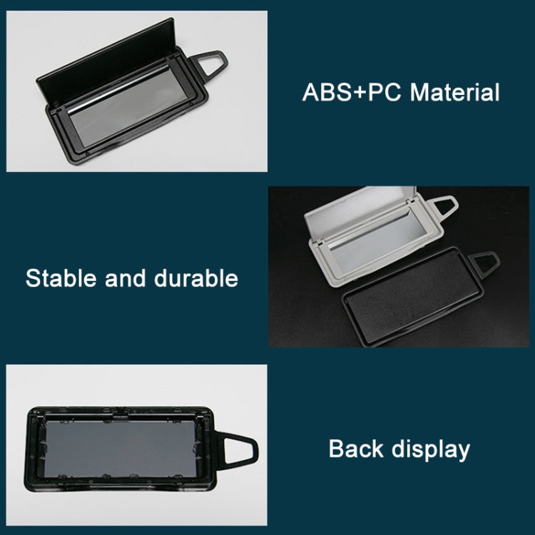 For Mercedes Benz E / CLS Class W212 W218 Left Driving Car Sun Visor Makeup Mirror, Type:Left Side 2128108100(Grey White) by buy2fix