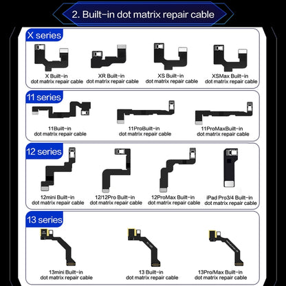 i2C MC14 Dot Matrix Repair Instrument for iPhone X to 14Pro Max / iPad Pro 3 / 4 Series - Repair Programmer by buy2fix | Online Shopping UK | buy2fix