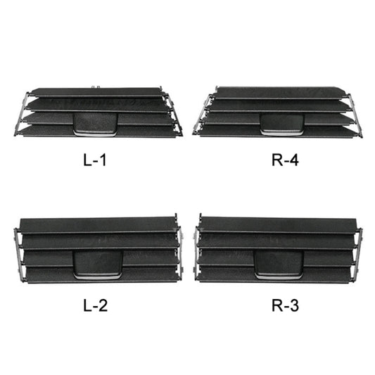 For BMW 3 Series E90 Left Driving Car Air Conditioner Air Outlet Panel 6422 9130 458-L, Style:Grille No. 2 by buy2fix