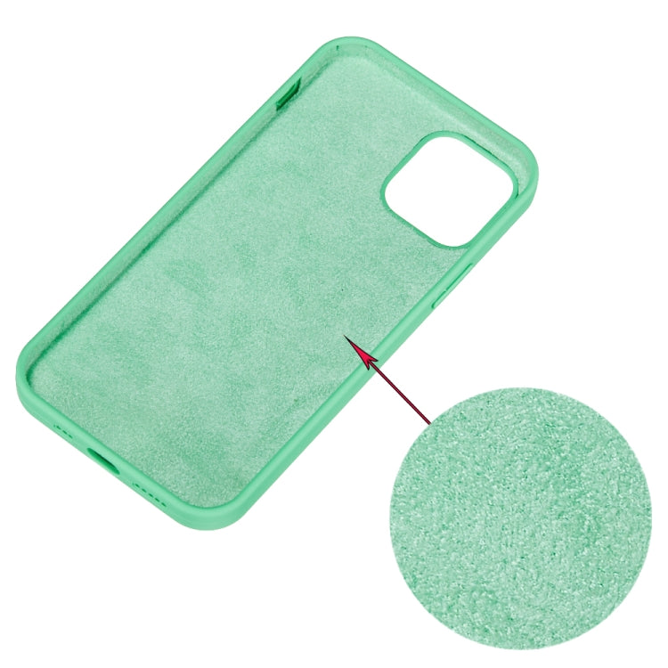 For iPhone 15 Plus Solid Color Silicone Phone Case(Green) - iPhone 15 Plus Cases by buy2fix | Online Shopping UK | buy2fix