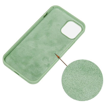 For iPhone 15 Pro Solid Color Silicone Phone Case(Mint Green) - iPhone 15 Pro Cases by buy2fix | Online Shopping UK | buy2fix